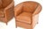 Brown Vintage Leather Chairs from Wittmann, 1980s, Set of 2 For Sale - Image 8 of 12