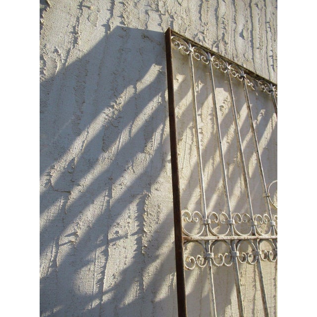 Antique Victorian Iron Gate For Sale In Philadelphia - Image 6 of 7
