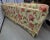 Vintage Traditional Sofa, Ottoman, Pillows With Designer Floral Upholstery For Sale In Raleigh - Image 6 of 11