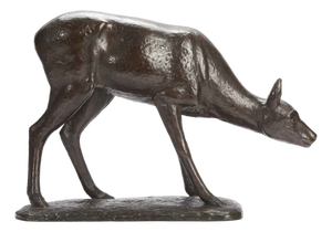 Francesco Buonapace, Fawn, 1930, Bronze