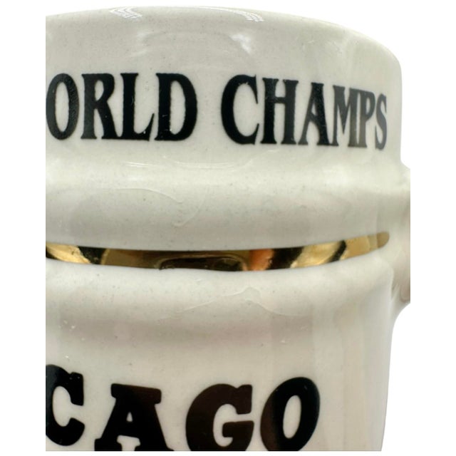 1990s Vintage Chicago Bulls 1992 Nba Basketball World Champs Ceramic Mug For Sale - Image 5 of 14