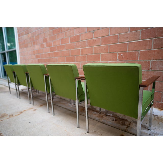 1970's Steelcase Executive Office Chairs (Set of 5) For Sale In Austin - Image 6 of 15