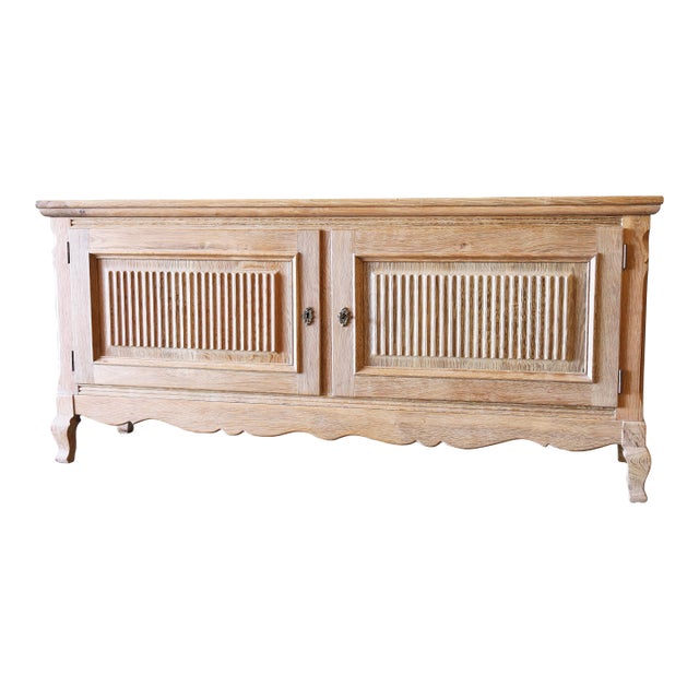 1960s Diminuitive Henning Kjaernulf Danish Quarter Sawn Oak Sideboard Cabinet Danish Modern, Attributed For Sale