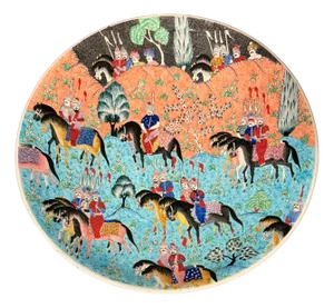 Large Turkish Hand Painted Bowl