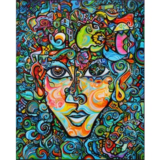 Alexander Arshansky, "Best in Show" Abstract/Cubist Piece For Sale