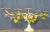 Late 20th Century Tole Hand Painted Metal & Iron Candle Holder, Pears Apples Grapes For Sale - Image 4 of 11