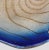 Mid 20th Century Mid 20th Century Venetian Attributed Murano Gold Dust Swirls Cobalt Blue Free Form Art Glass Bowl Tray For Sale - Image 5 of 9