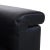 Modern Model 6800 Three-Seater Leather Sofa in Black with Manual Function by Rolf Benz For Sale - Image 3 of 11