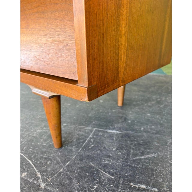 Brown Mid Century Johnson Carper Brentwood Desk For Sale - Image 8 of 10