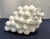 Sure, let me describe this decorative Vintage Newly Painted Gloss White Monumental Cluster of Grapes to you. This art...