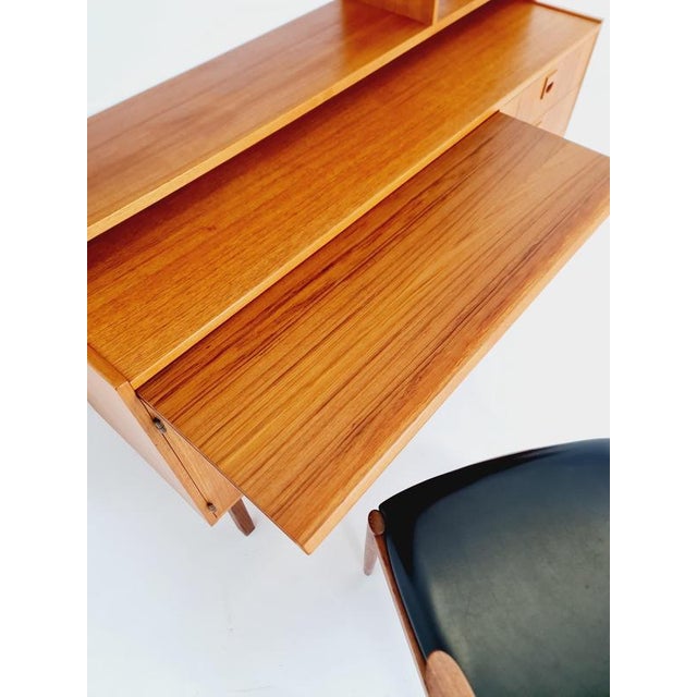 Vintage Danish Freestanding Bookcase in Teak by Bengt Ruda, 1960s For Sale - Image 12 of 18