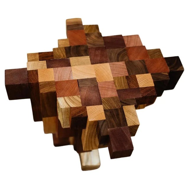 Ahadi Side Table by Albert Potgieter Designs For Sale - Image 9 of 9