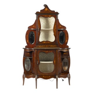 Cabinet with Noble Wood Top, 1800s For Sale