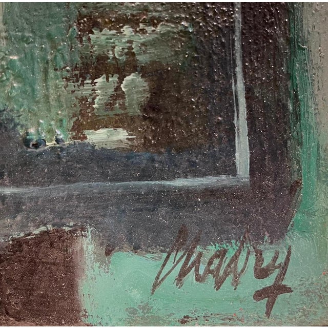 Modern Frank Chabry, Still Life No. 2, Oil on Canvas For Sale - Image 3 of 10