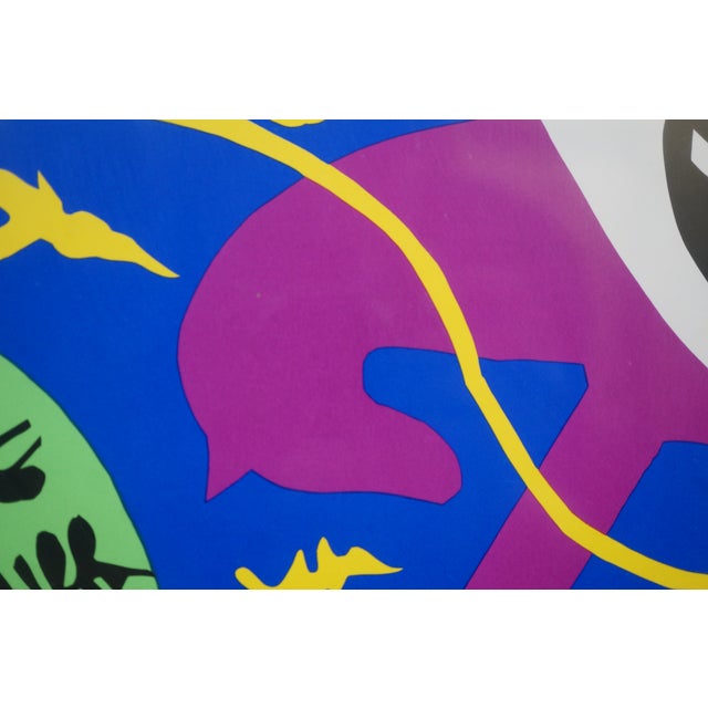 Vintage Henri Matisse Abstract Horse Rider & Clown Lithograph Print 23" For Sale - Image 9 of 9