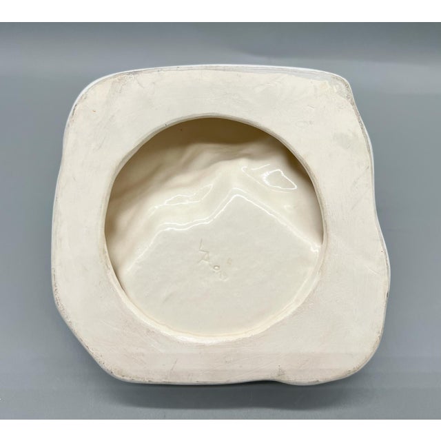 Ceramic 1970's Ceramic Polar Bear and Fish Vide Poche / Catchall Dish For Sale - Image 7 of 12