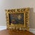 Vintage Italian Still Life Oil Painting Gold Ornate Frame Signed For Sale - Image 4 of 10