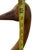 Wood Mid-Century Modern Vintage Hand-Carved Teak Wood Crane Shorebird Sculpture – 37" For Sale - Image 7 of 12