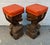 Hand-Carved Mid-Century Witco Tiki Bar and Stool Set, 3 Pieces For Sale - Image 15 of 17