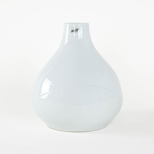 Ceramic vase by Herstal from Denmark. Manufactured in the 1980s. An elegant ceramic vase by Herstal, a Danish company...