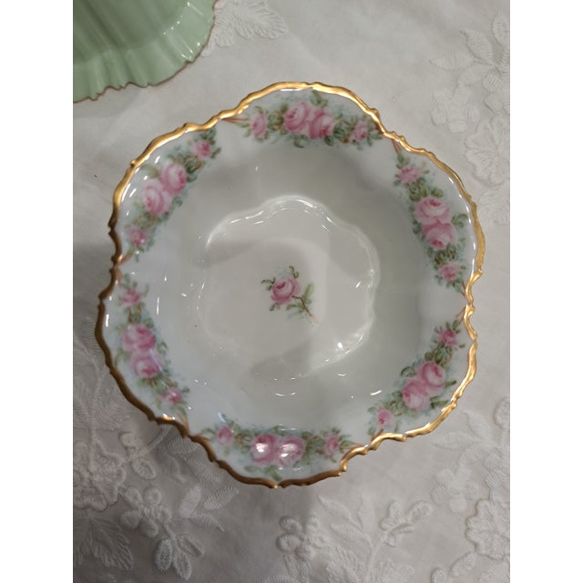 Antique Dessert Cups and Saucers - Set of 20 For Sale - Image 10 of 17