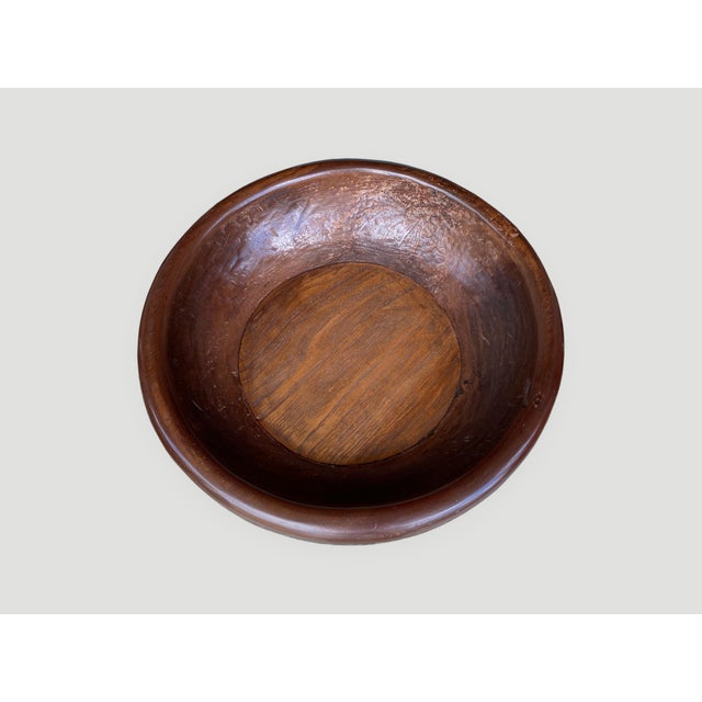 2010s Andrianna Shamaris Midcentury Couture Huge Bowl For Sale - Image 5 of 5