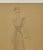 1930s Figure Study of a Woman in a Chiffon Nettie Rosenstein Gown From Marshall Field and Company For Sale - Image 5 of 5