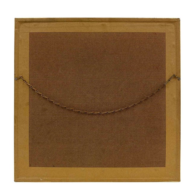 Gold Framed Antique Chinese Qing Dynasty Embroidery 24lp126 For Sale - Image 8 of 8