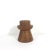 Mid-Century Modern Mid Century Modern Teak Wood Candle Holder Danish Modern Style Chunky Wood Candleholder For Sale - Image 3 of 7
