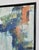 Stylish Abstract Modern Traction 1 Giclee on Canvas, black wood floater frame, showroom floor sample
