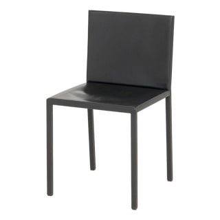 Fabian Baron X Capellini Leather Side Chair For Sale