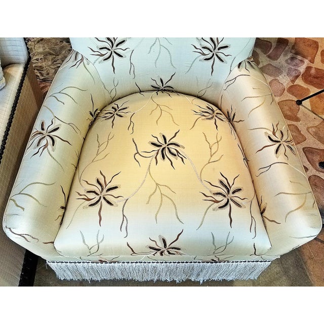 Marge Carson 1990s Set of 2 Marge Carson Armchairs For Sale - Image 4 of 14