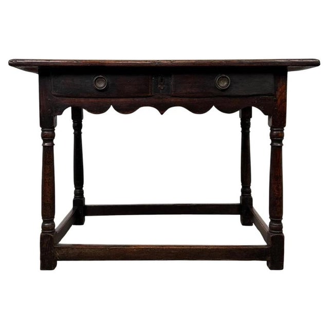 Antique English Georgian Golden Oak Tripod Tilt-Top Table, 1800s For Sale - Image 12 of 12