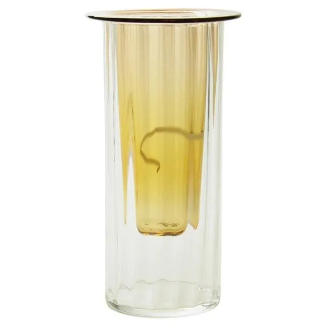 Glass Vase by Atelier George For Sale - Image 4 of 4