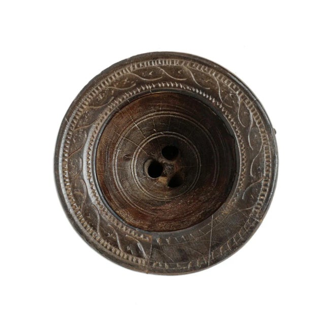 Authentic hand-carved agricultural tool from India, traditionally used to sort and grade seeds, grains, or spices before...