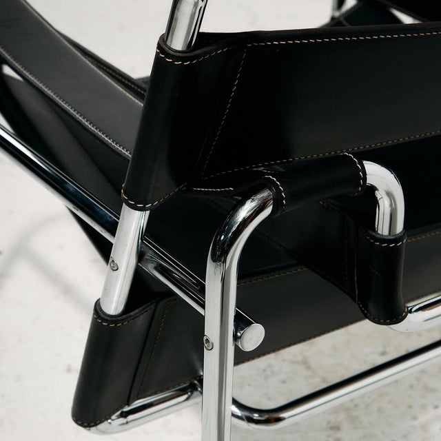 Model B3 Wassily Chair by Marcel Breuer for Gavina For Sale - Image 15 of 18