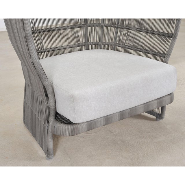 Patricia Urquiola for B&b Italia Canasta '13 High-Back Armchair For Sale - Image 17 of 18