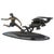 1990s Art Deco Bronze (Amazon Hunter) Large Black Marble After Ketley heavy For Sale In Los Angeles - Image 6 of 18