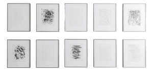 Christopher Wool, Abstract Composition, 2005, Etching, Set of 10