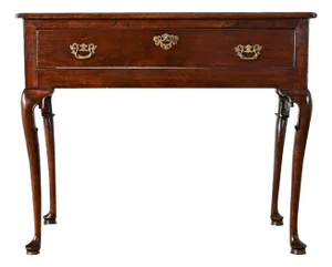 English 19th Century Mahogany Lowboy Dressing Table