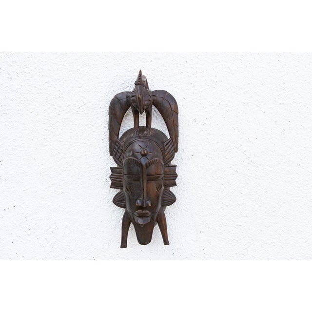 African Carved Kwele Mask, Guardian of the Harvest For Sale - Image 3 of 8