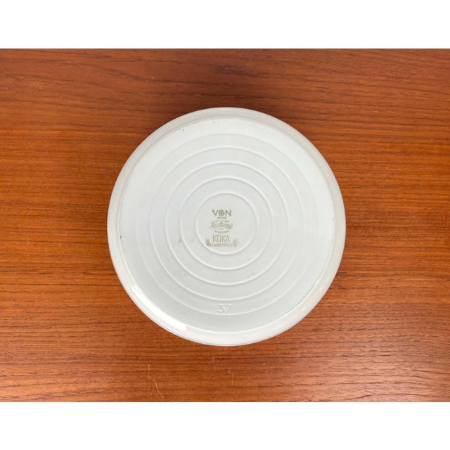 Mid-Century Modern Swedish Koka Blue, Blau, Bla Series Bowl with Lid by Hertha Bengtson for Rörstrand, 1950s For Sale - Image 14 of 16