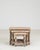 19th Century 19th Century France Antique White Wood Nesting Table For Sale - Image 5 of 11