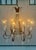 French Vintage French Rustic La Maison 8 Light Chandelier For Sale - Image 3 of 11