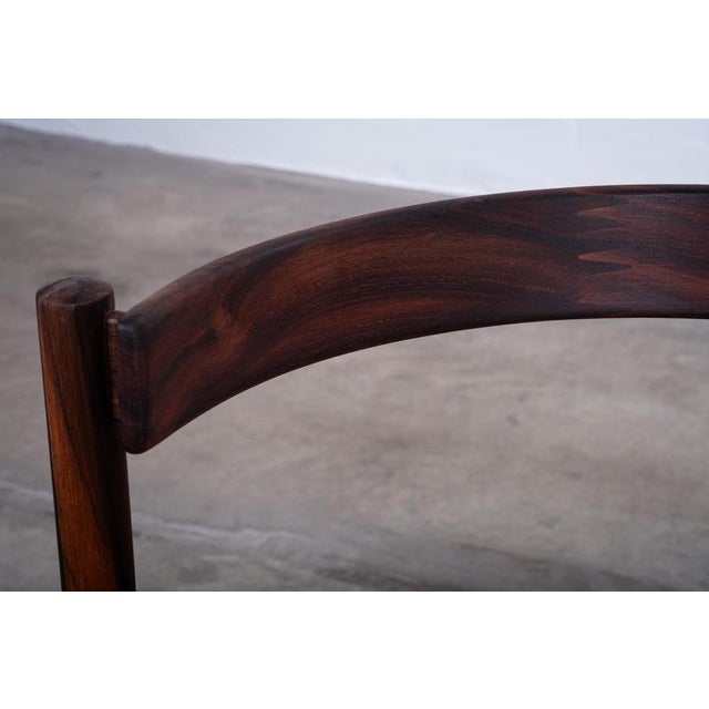 Dining Chairs in Rosewood attributed to Hugo Frandsen for Børge M.S, Denmark, 1964, Set of 4 For Sale - Image 9 of 13
