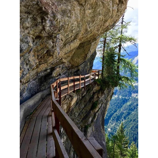 Les Bisses is an original photograph on Pearl photographic paper realized by the artist Cindi Emond in 2016. Edition of 10...