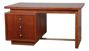 Modern Wooden Desk, 1940s
