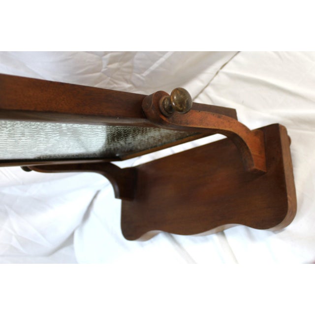 Early 21st Century Vintage Vanity Wood Adjustable Mirror, English For Sale - Image 5 of 8