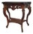 Vintage 1930s Petite French Provincial Carved Console Table by Eureka Parlor Mfg. Co. For Sale