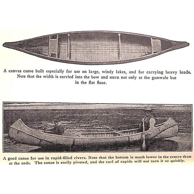"The Canoe: Its Selection, Care, and Use" 1952 Pinkerton, Robert E. For Sale - Image 4 of 6